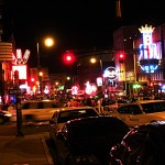 Beale Street at Night - So wie die Schinkenstrasse