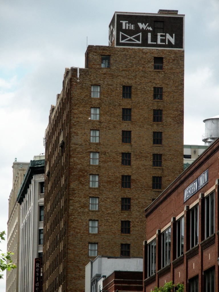 Backsteingebäude in Memphis