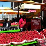 Obstand am Fishermans Wharf