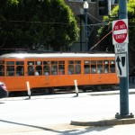 Strassenbahn im Retrolook