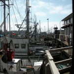 Fishermens Wharf mit den Fhishermens Boats ohne die Fishermen